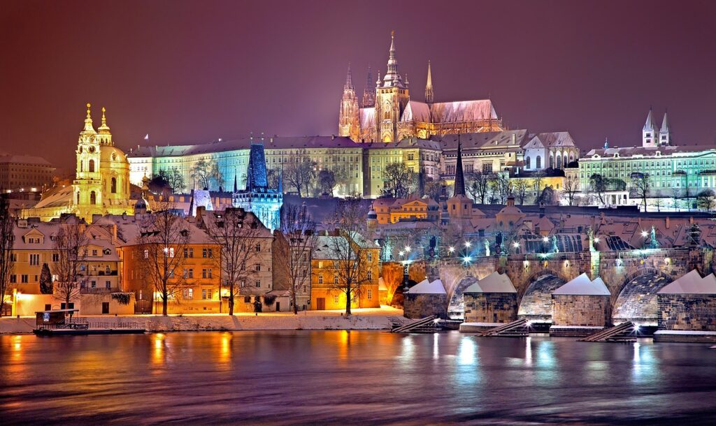 prague, praha, winter, night, castle of prague, czech republic, charles bridge, city, sightseeing, europe, capital city, city trip, historical, ceská republika, prague, prague, prague, prague, prague, winter, winter, czech republic, city, city, city, europe, europe