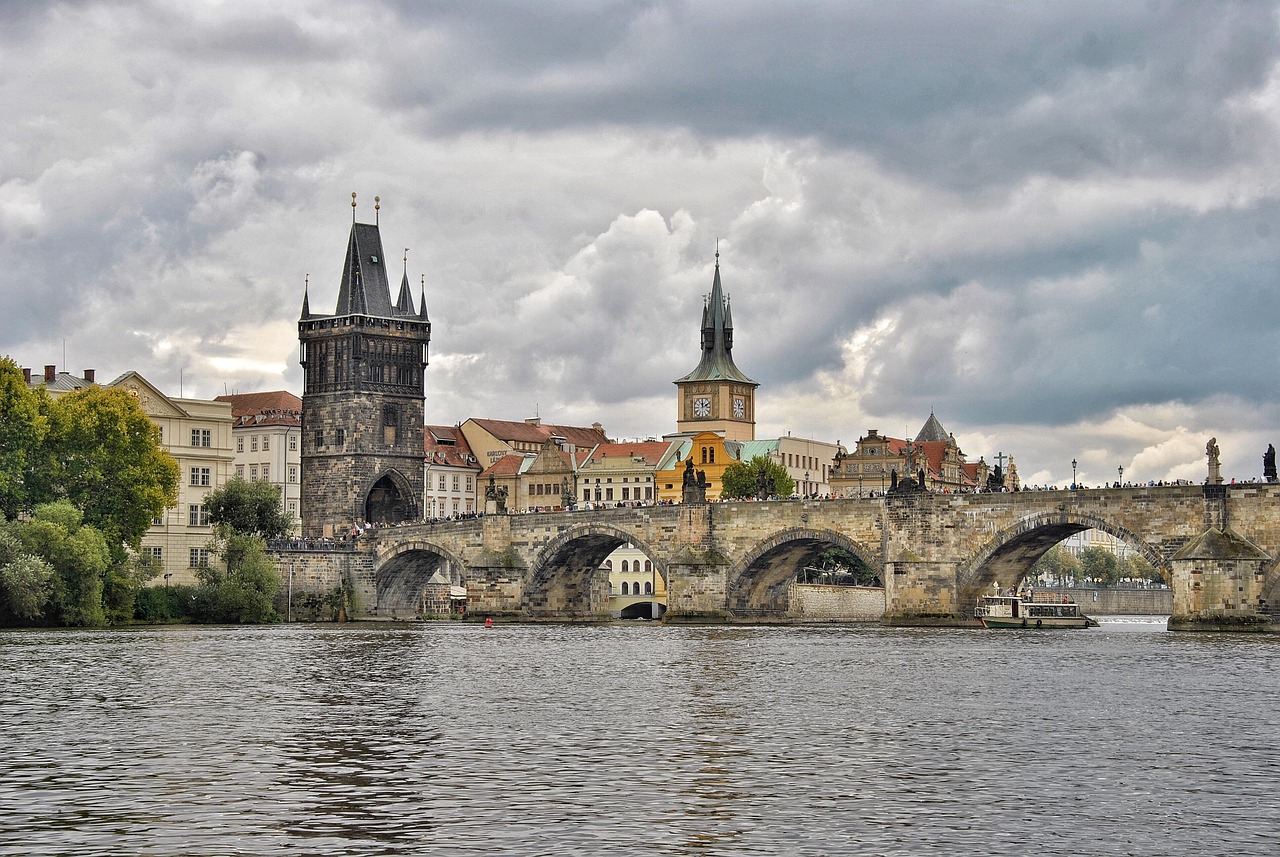 charles bridge, prague, czech republic, historic bridge, bridge, towers, stoneworks, cityscape, old city, buildings, old buildings, facades, masonry, architecture, historical, tourism, historic center, moldova, river, prague, prague, prague, prague, prague