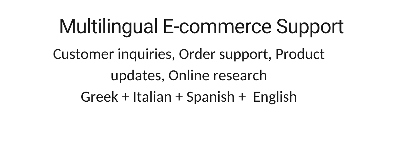Multilingual
